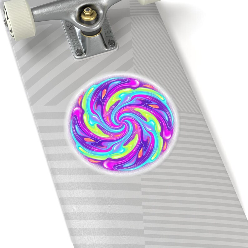 Sticky Drip Sticker Trippy Liquid Stickers | Psychedelic Drip Art Vinyl Decals - Etsy