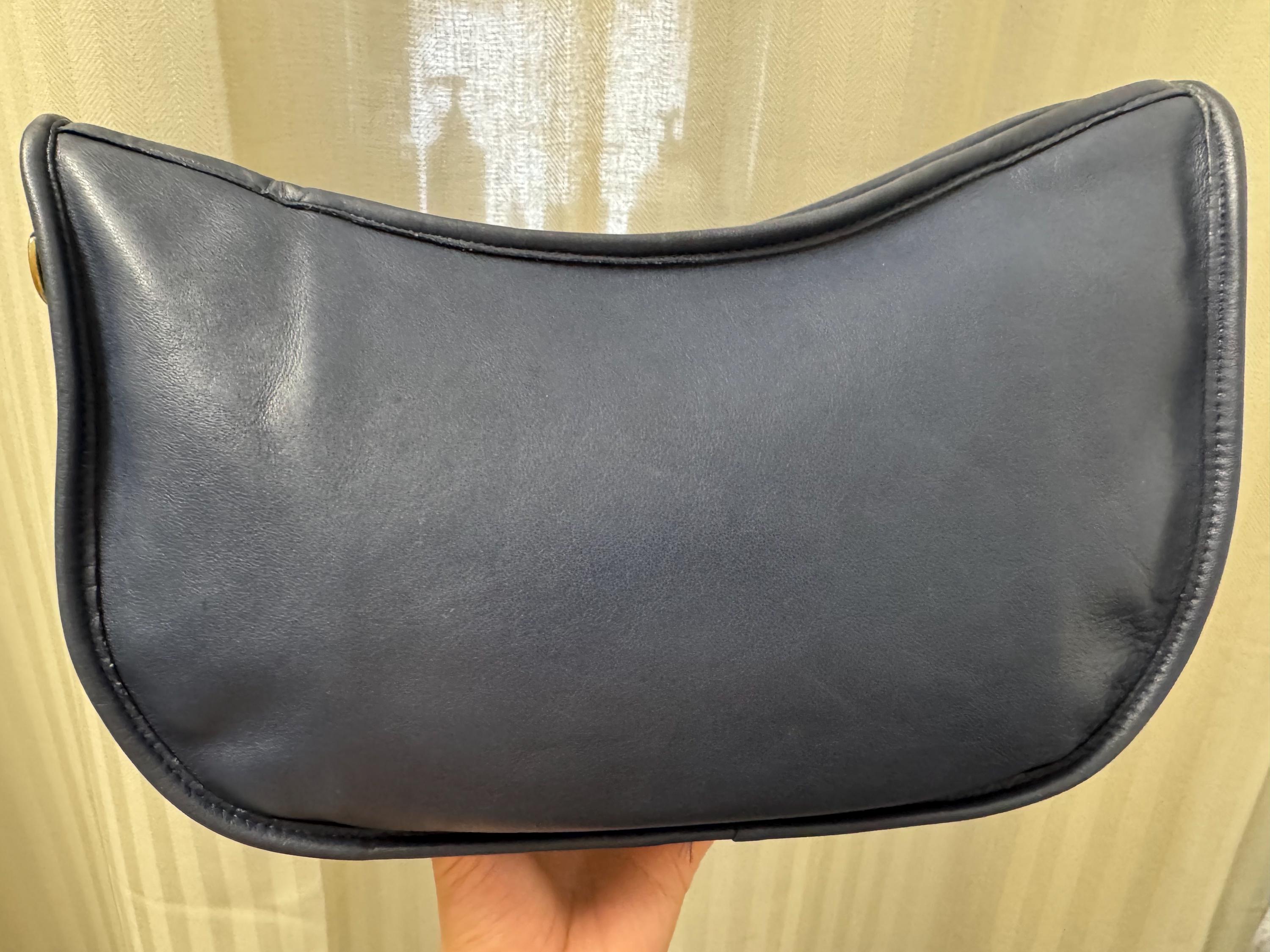 Coach Handbags Vintage Navy Blue - Etsy