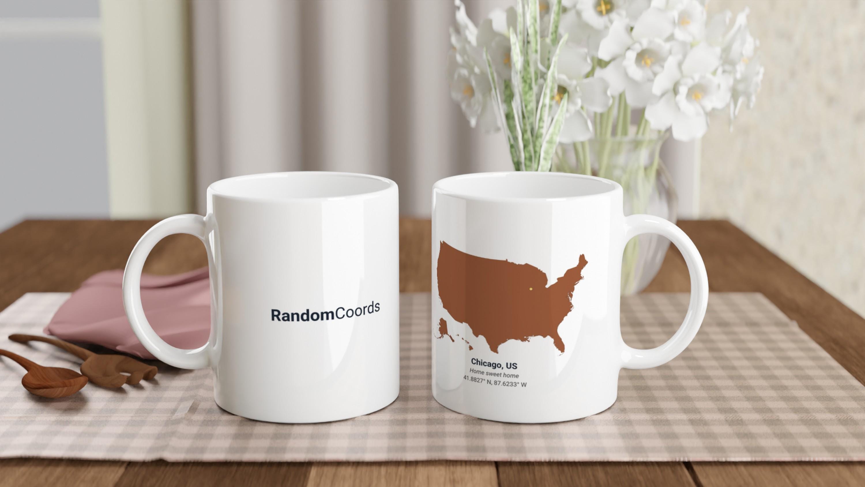 Latitude Mug - Etsy