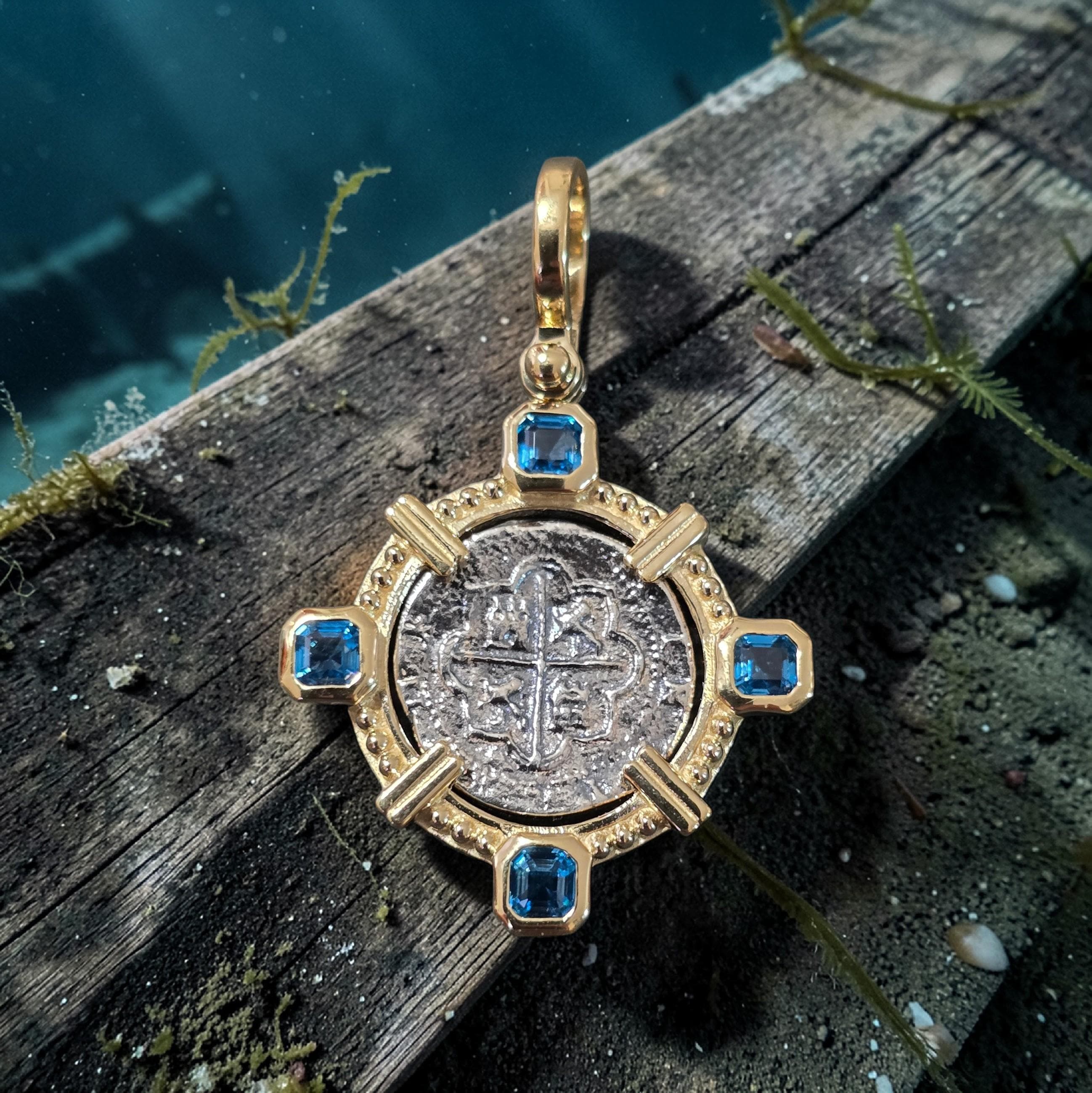 Konstantino Gold and Silver Cross - Etsy