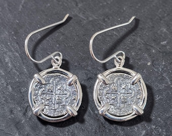 Atocha coin Dangle Earrings