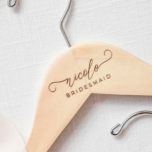 Personalized Bridesmaid Hanger Gifts for Bridesmaids, Hangers for Bridesmaids, Bridesmaid Box Gift, Bridesmaid Proposal Box image 8