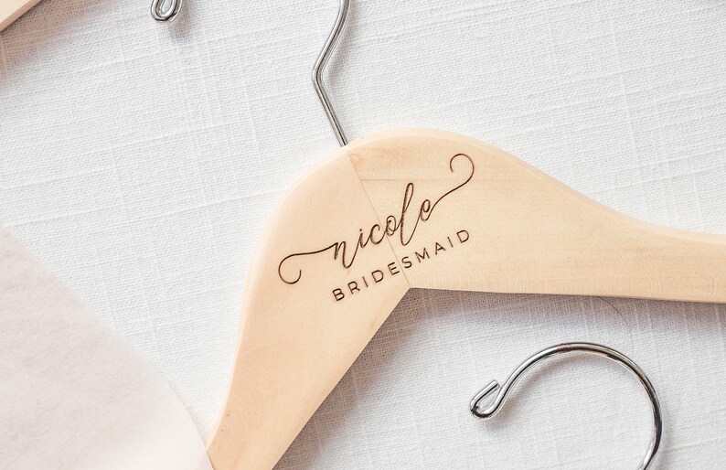Personalized Bridesmaid Hanger Gifts for Bridesmaids, Hangers for Bridesmaids, Bridesmaid Box Gift, Bridesmaid Proposal Box image 8