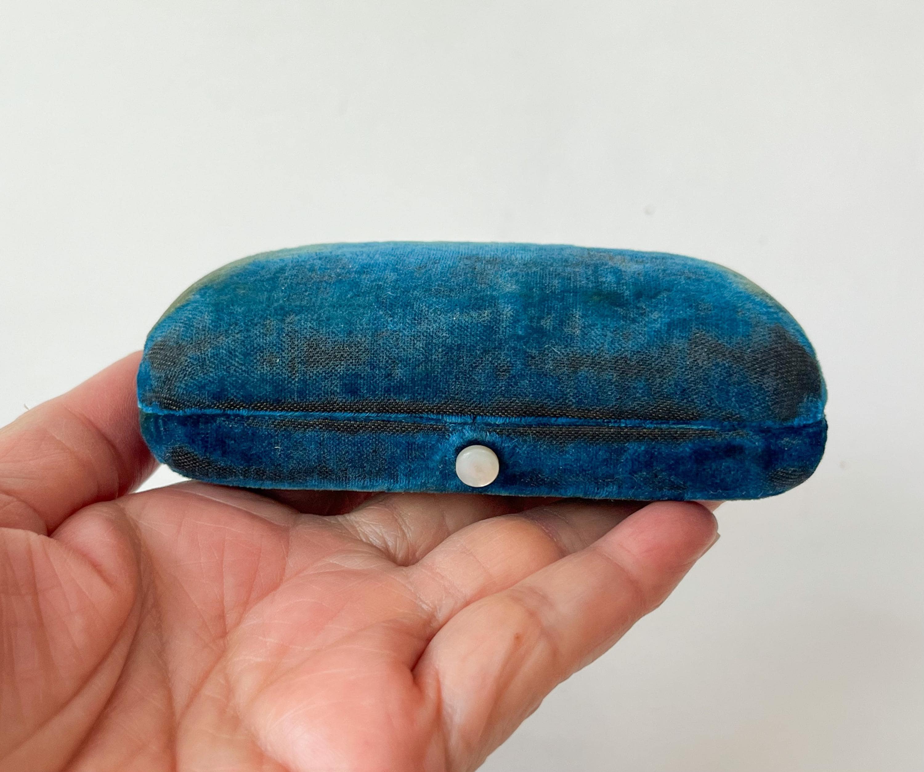 Blue Mother of Pearl Jewellery Box - Etsy