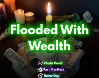 富があふれるマネースペル - 経済的な豊かさと借金返済を実現するための急速な富活性化儀式
