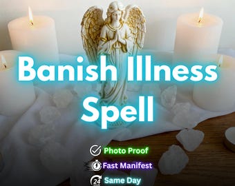 病気を払う呪文の儀式 - スピリチュアルヒーリング呪文、体のエネルギーを浄化、病気の除去、回復と健康の促進