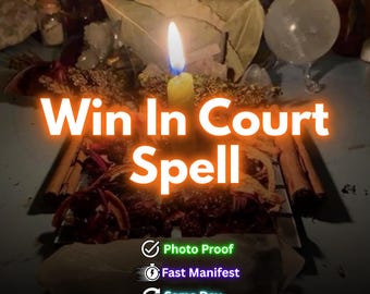 法廷での勝利の呪文 - 正義、好ましい結果、法的保護のためのサポート儀式