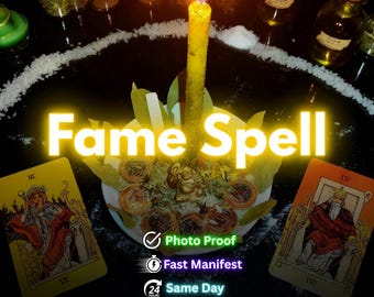 人気と成功のための名声の呪文 | 世間の注目、認知、そして永続的な影響力を引き付ける