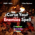 Curse Your Enemies Karmic Revenge Spell, Etsy Witch Hex Spell Same Day Cast, Payback Ritual, Evil Eye Spell, Regret Ritual product logo