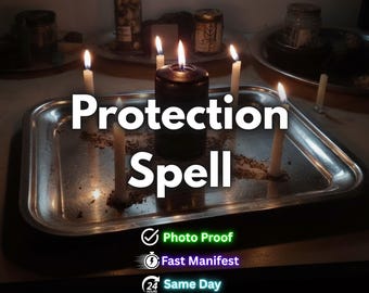 永久保護呪文 | 負のエネルギー、危害、サイキック攻撃からの長期的なスピリチュアルシールド