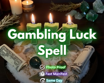 ギャンブルの幸運の呪文 | 777カジノと宝くじ当選の儀式 | 幸運の魔法 | 金運と幸運の促進