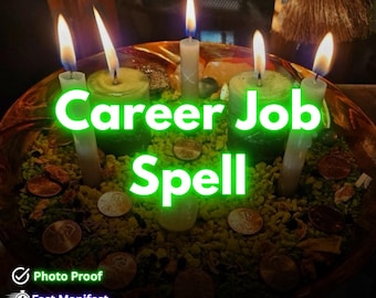高速で強力なキャリアジョブ呪文、即日キャスト、キャリア成功の儀式、白魔術、
