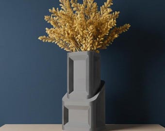 Vaso Cano para Flores Secas | 15, 18 e 20 cm de Altura | Ecológico | Flores Desidratadas | Vaso Exclusivo