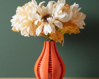 Vaso Arik para Flores Secas | 15, 18 e 20 cm de Altura | Ecológico | Flores Desidratadas | Vaso Exclusivo