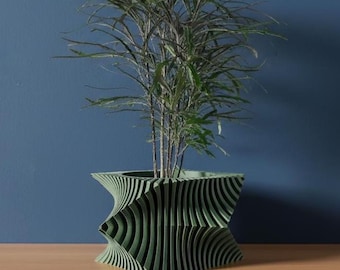 The Anio Planter Pot | 3" 4" 5" Inch Opening Size | Eco-Friendly | House Plants | Succulent Cactus Monstera Plants