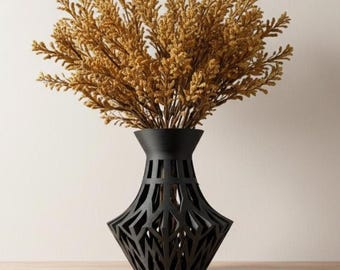 Vaso Ark para Flores Secas | 15, 18 e 20 cm de Altura | Ecológico | Flores Desidratadas | Vaso Exclusivo