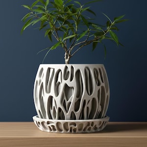 De Slime Planterpot | Openingsgrootte 3" 4" 5" 6" 7" 8" inch | Milieuvriendelijk | Kamerplanten | Succulente cactusmonsteraplanten