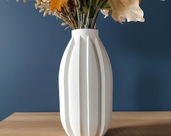 Vaso Akin para flores secas | 15, 18 e 20 cm de altura | Ecológico | Flores desidratadas | Vaso exclusivo