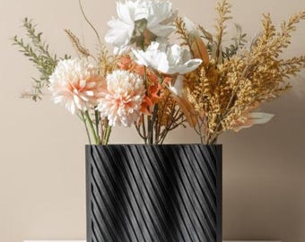 Vaso Bora para Flores Secas | 12,7 cm, 15,2 cm, 17,8 cm e 20,3 cm de Altura | Ecológico | Flores Desidratadas | Vaso Exclusivo