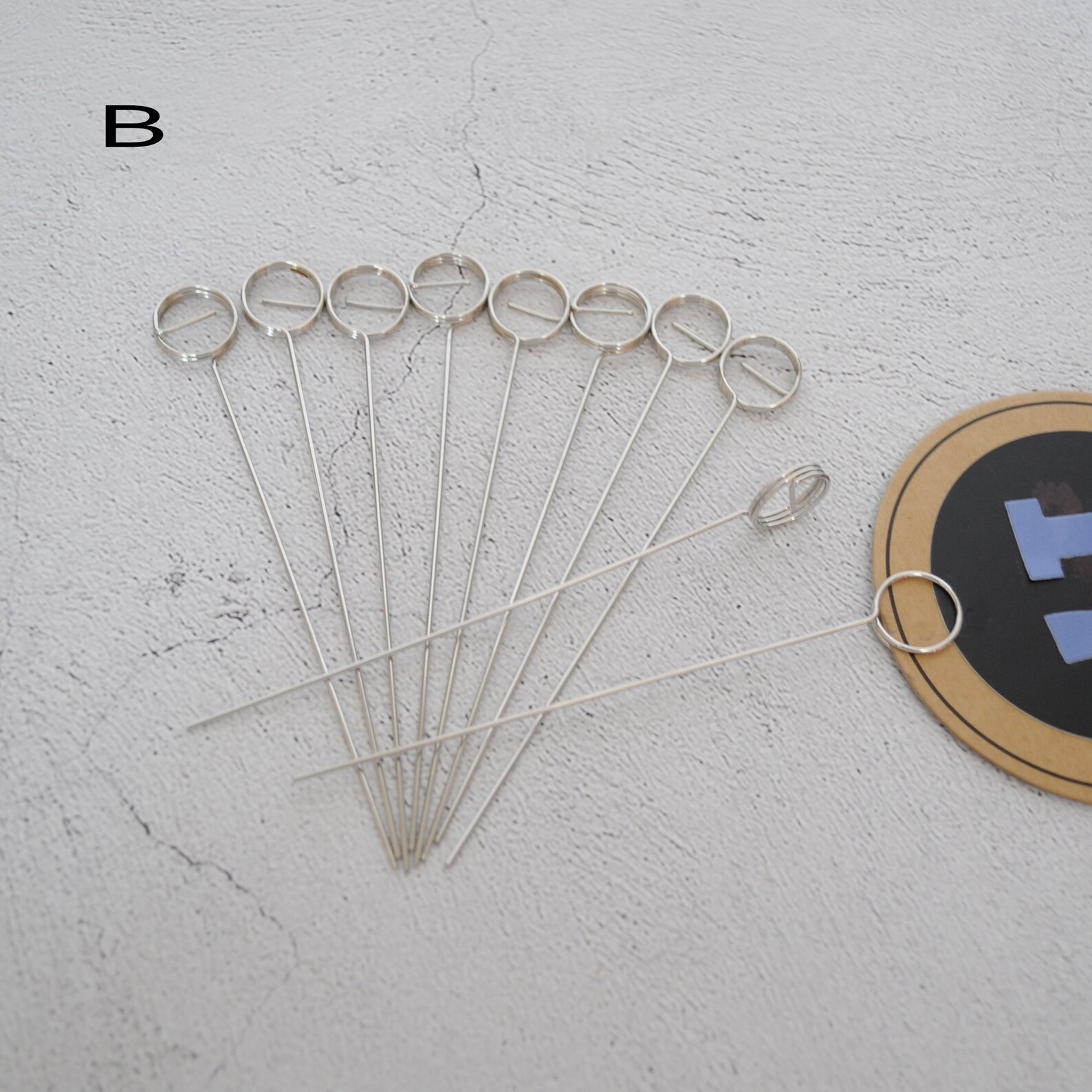 10 Pieces Wire MEMO CARD Holder Clip Wedding Table Number Etsy UK