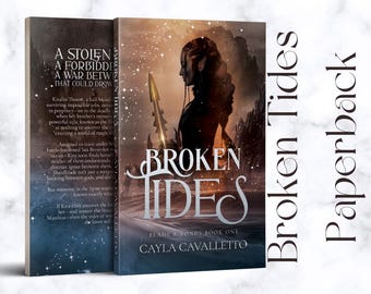 Broken Tides, Signed Fantasy Novel (Paperback)