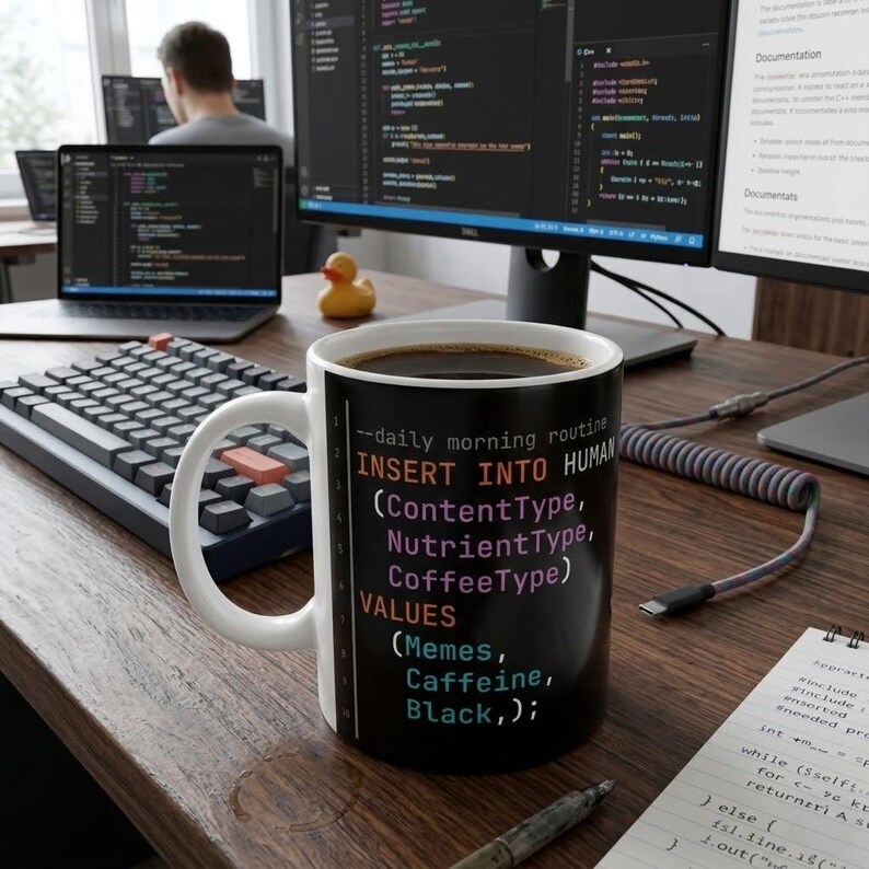 SQL Developer Mug | Insert Statement DML Humor Coffee Mug (11oz) afbeelding 14