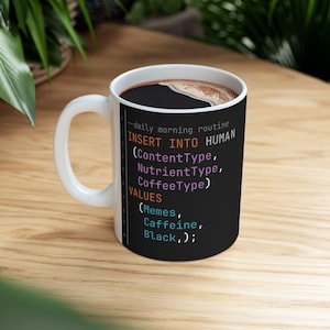 SQL Developer Mug | Insert Statement DML Humor Coffee Mug (11oz) afbeelding 9