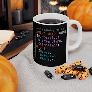 SQL Developer Mug | Insert Statement DML Humor Coffee Mug (11oz) afbeelding 7