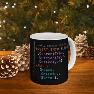 SQL Developer Mug | Insert Statement DML Humor Coffee Mug (11oz) afbeelding 10