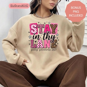 Funny Sarcastic PNG Sublimation Design | Petty Proverbs Snarky Women Shirt | Retro Checker Pink Leopard Coquette Star DTF Digital Download