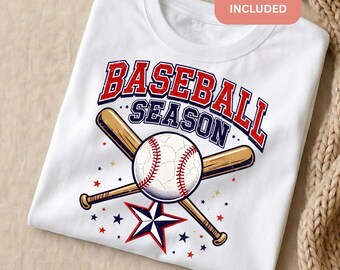 Baseball Season PNG Retro Checkered Baseball Design | Vintage Game Day Shirt Graphic | Sublimation DTF Cricut Download