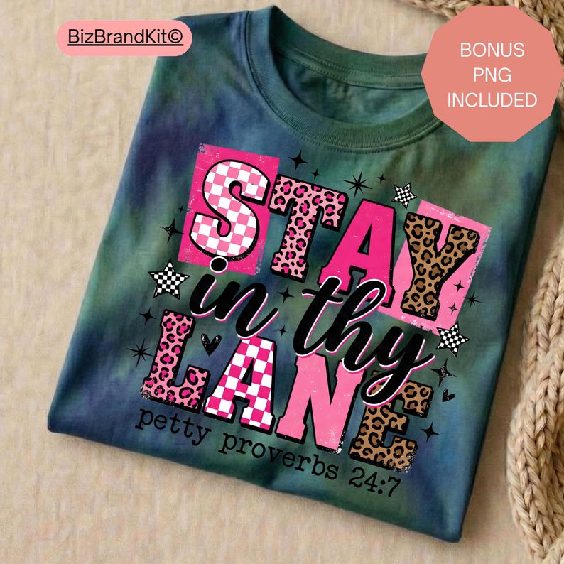 Funny Sarcastic PNG Sublimation Design | Petty Proverbs Snarky Women Shirt | Retro Checker Pink Leopard Coquette Star DTF Digital Download