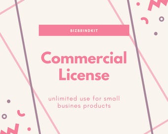 Whole Shop Commercial License  Unlimited Use for All Designs  POD & Transfers Allowed  No Credit Required  Lifetime Access