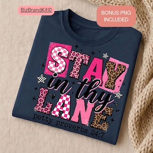 Funny Sarcastic PNG Sublimation Design | Petty Proverbs Snarky Women Shirt | Retro Checker Pink Leopard Coquette Star DTF Digital Download