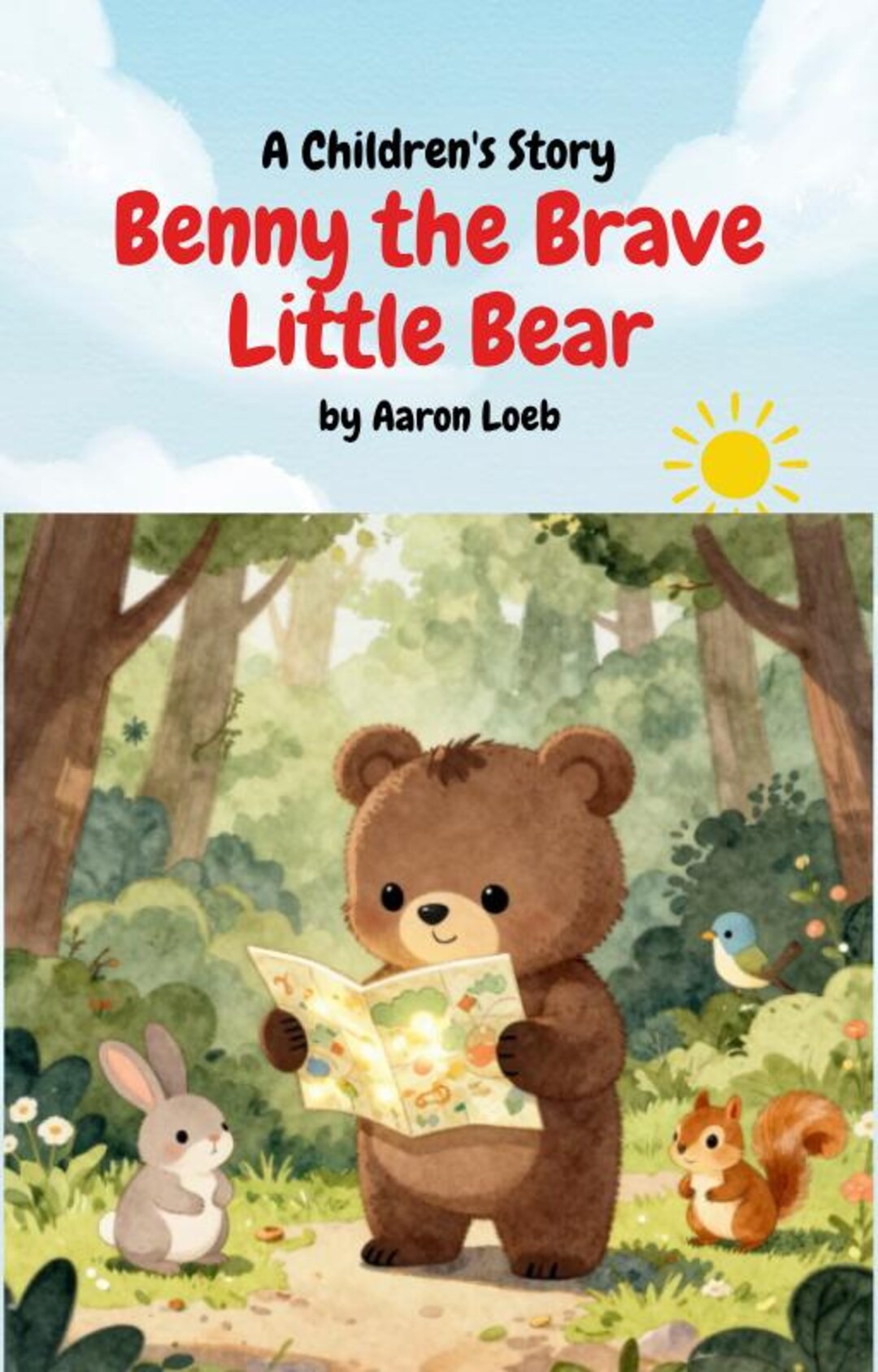 Benny the Brave Little Bear - Etsy