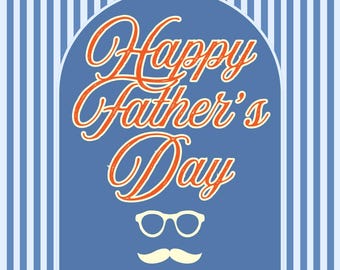 Plantilla de tarjeta para el Día del Padre