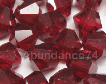 Swarovski Crystal Bicone Beads 5328 SIAM - Available in 3mm, 4mm, 5mm, 6mm and 8mm