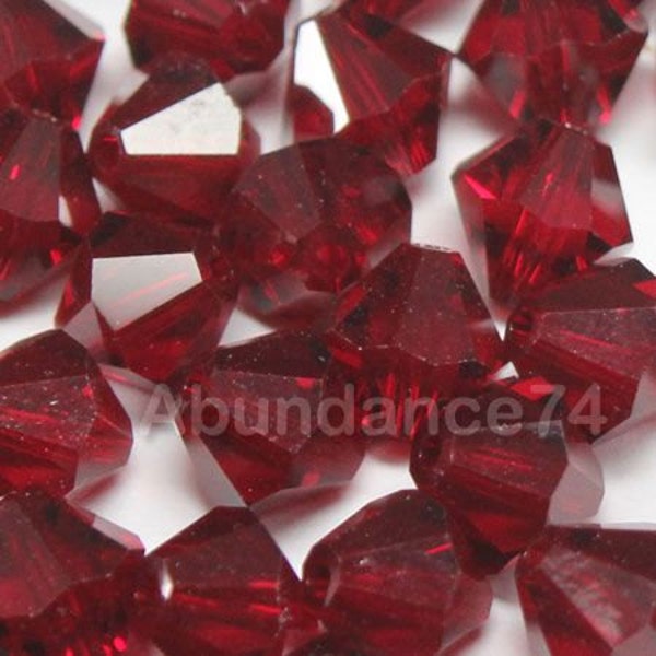 Swarovski Crystal Bicone Beads 5328 SIAM - Available in 3mm, 4mm, 5mm, 6mm and 8mm