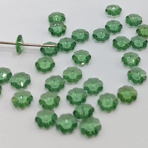 Swarovski Crystal 3700 Margarita ,Marguerite lochrose ,Flowers Beads ERINITE - 6mm and 10mm ( Chose Sizes and Quantity )