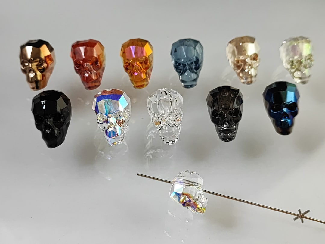 Swarovski Crystal 19x18x14mm Bead 5750 Swarovski Skull