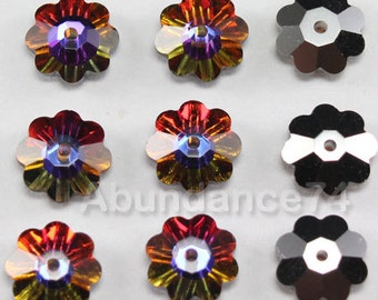 ●美品◇スワロフスキー　SCS会員限定　マーガレット　2色セット　赤　黄　6 スワロフスキークリスタル 3700 マルガリータ、マーガレットロック