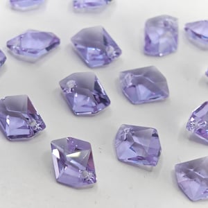 Swarovski Crystal 6680 Cosmic Pendant CRYSTAL VIOLET 14mm or 20mm ( Select Sizes and Quantity )