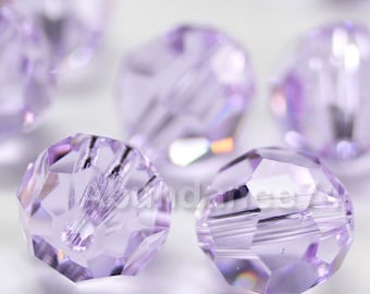 Swarovski Crystal  5000 Round Ball Beads VIOLET - Available in 6mm and 8mm select quantity