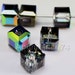 Swarovski Elements Crystal 5601 CUBE wählen Sie Menge - 4mm VITRAIL MEDIUM