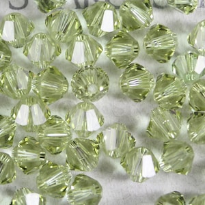 Swarovski Crystal Beads BICONE 5328 5301 CANTALOUPE - Available in 3mm, 4mm, 5mm and 6mm ( chose size and Quantity )