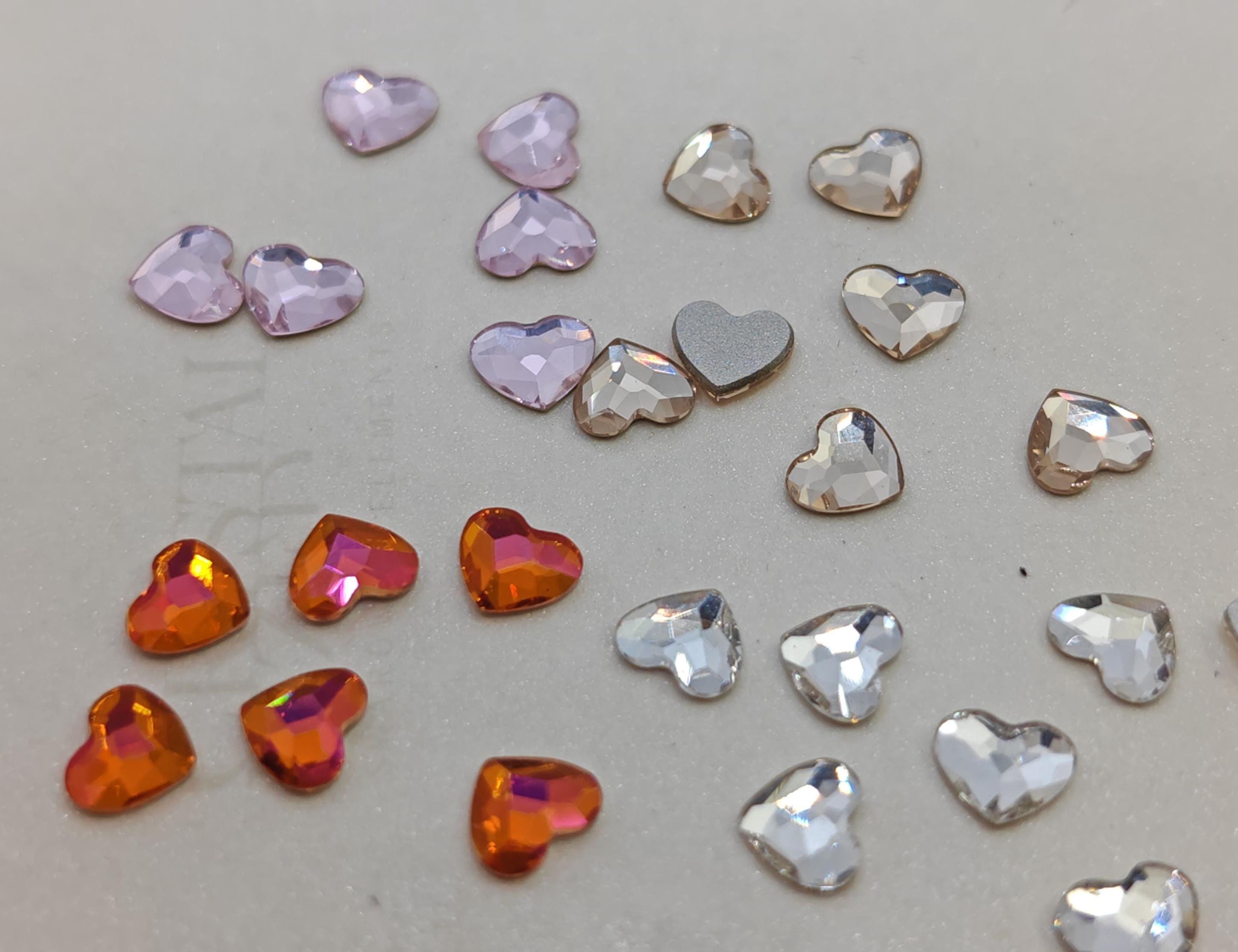 ☆スワロmania☆スワロフスキー #2808 14mm Col.223 Swarovski Crystal 2808 6mm, 10mm and 14mm Heart Flatbacks