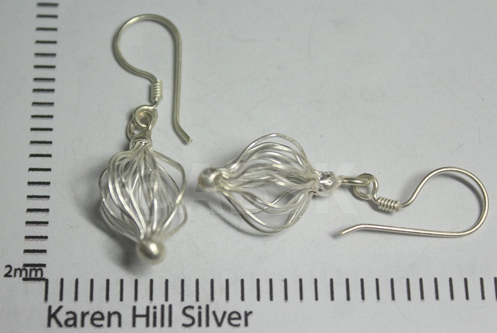 【日本入手困難】Single earring with Robot Jewels pendant Silver Single Earring With Robot Jewels Pendant | PRADA