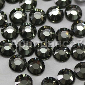 Graphite (253) Swarovski 2088 XIRIUS 12ss Crystal Flatback Graphite (253) Swarovski 2088 XIRIUS 12ss Crystal Flatback