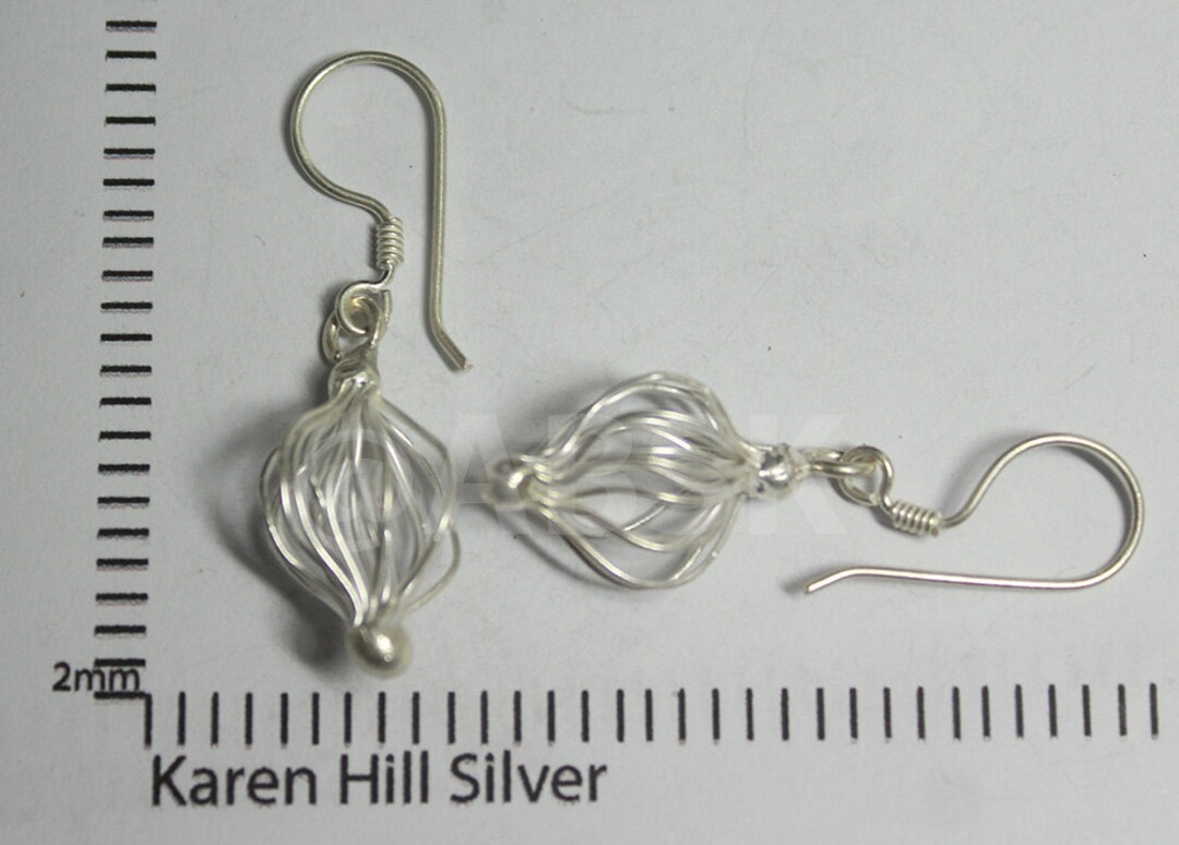 KAREN HILL Tribe 98% Handmade SILVER 43mm Chinese Lantern