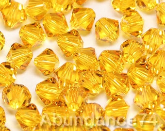 Swarovski Elements - Swarovski Crystal Beads 5301 5328 3mm, 4mm, 5mm and 6mm Sunflower Xillion Beads - Select Quantity